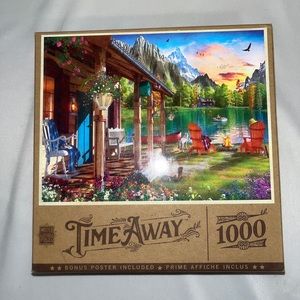 Masterpieces Time Away Jigsaw Puzzle Evening On The Lake 1000 Pieces